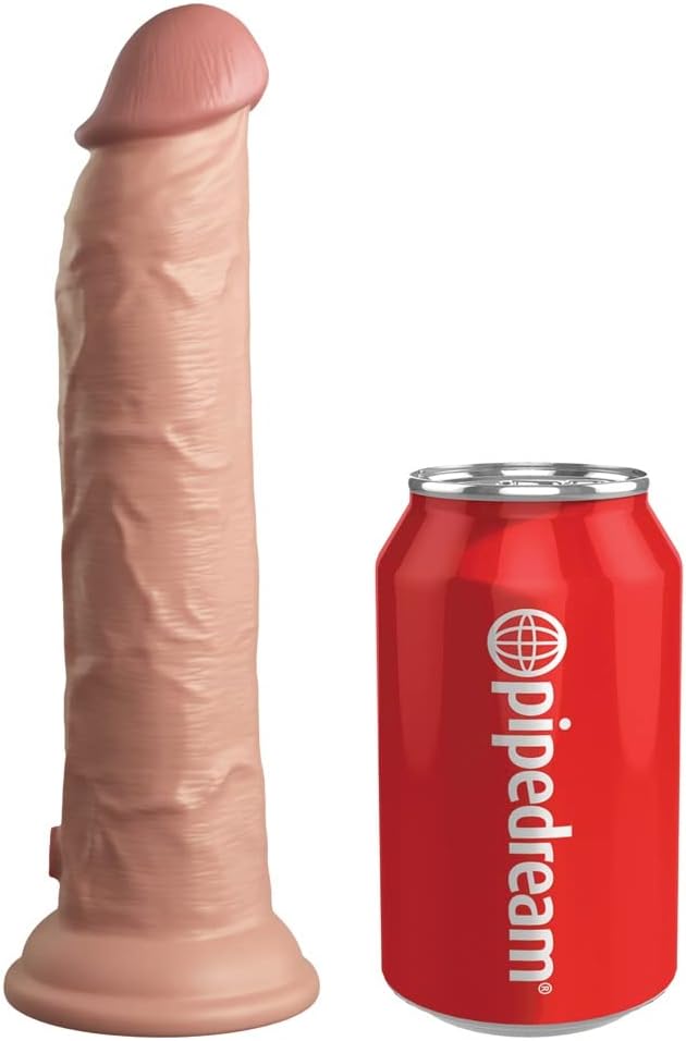 Pipedream - 9 Inch King Cock Elite Vibrating Dual Density