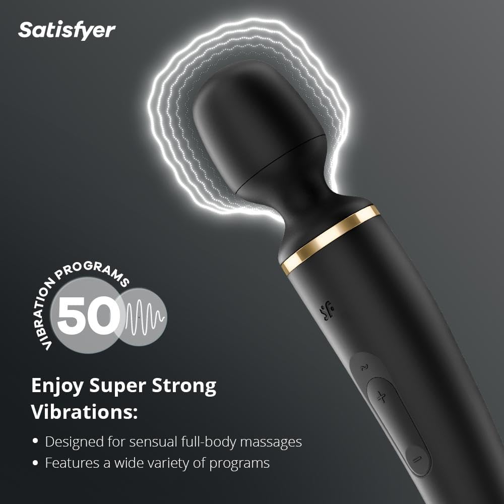 Satisfyer - Wand-er Woman (Black)