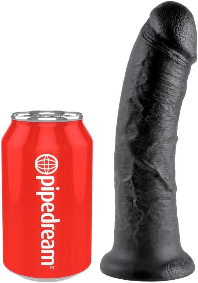 Pipedream - 8 Inch Black King Cock Dildo