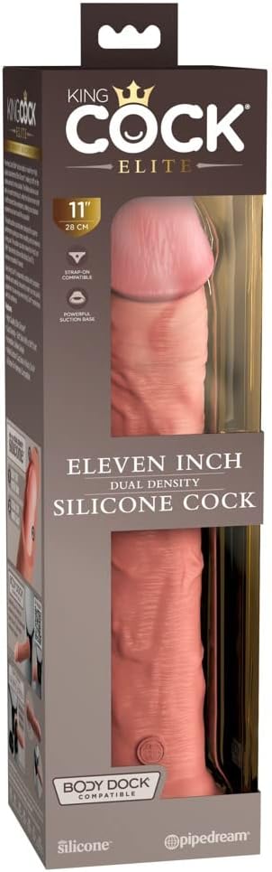 Pipedream - King Cock Elite 11 Inch Dual Density