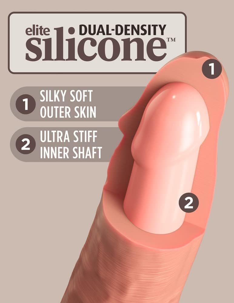 Pipedream - King Cock Elite 11 Inch Dual Density