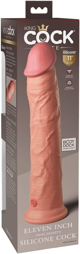 Pipedream - King Cock Elite 11 Inch Dual Density
