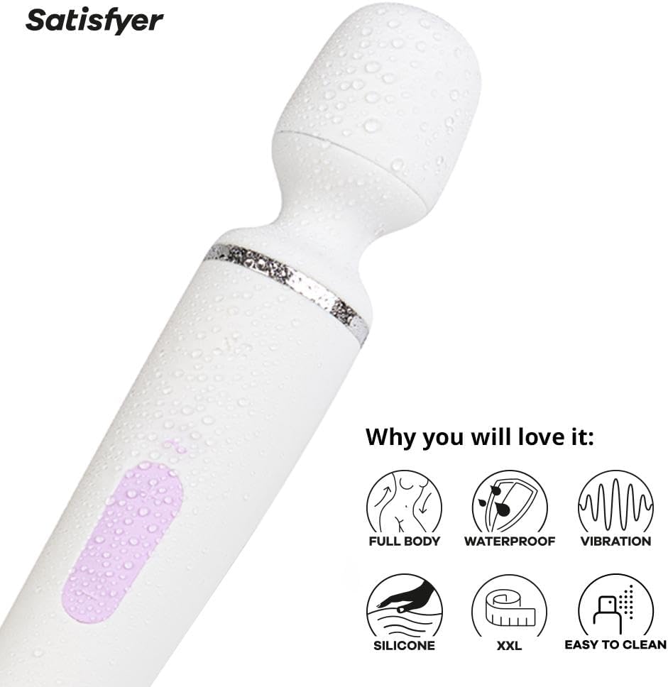 Satisfyer - Wand-er Woman (White)