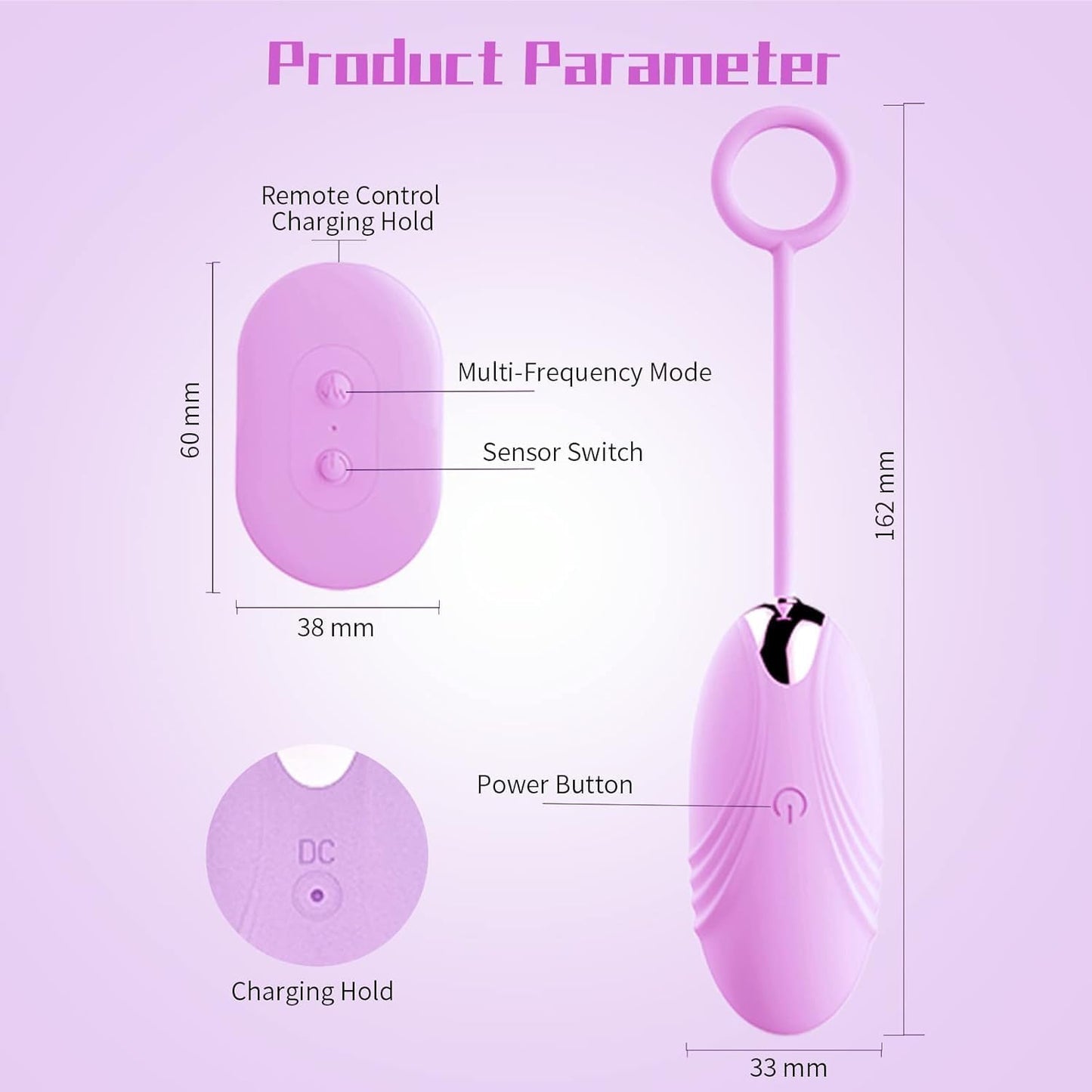 Generic - Bullet Vibrator with Remote Control