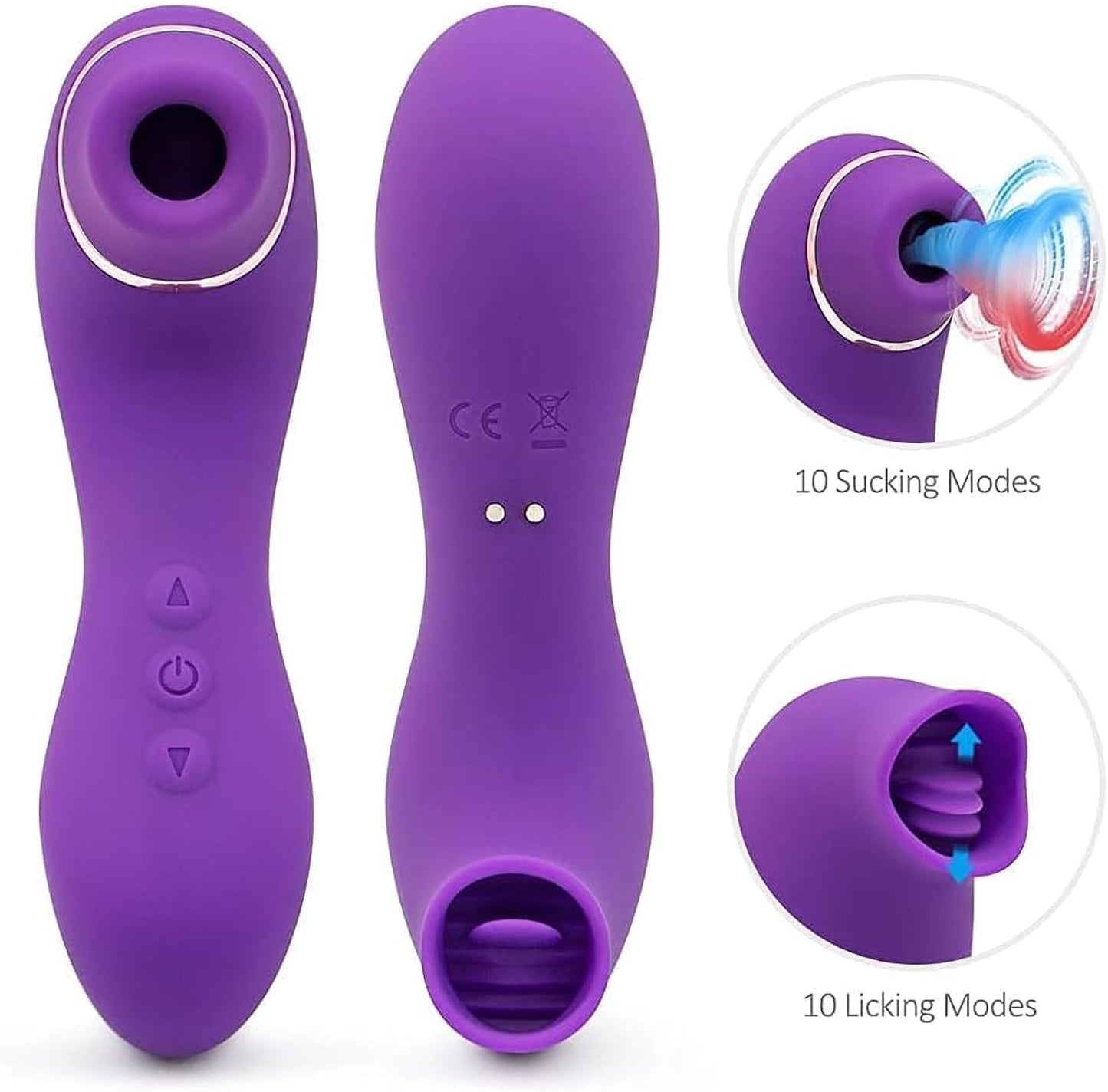 LONZYON Dual Clitoral Vibrator