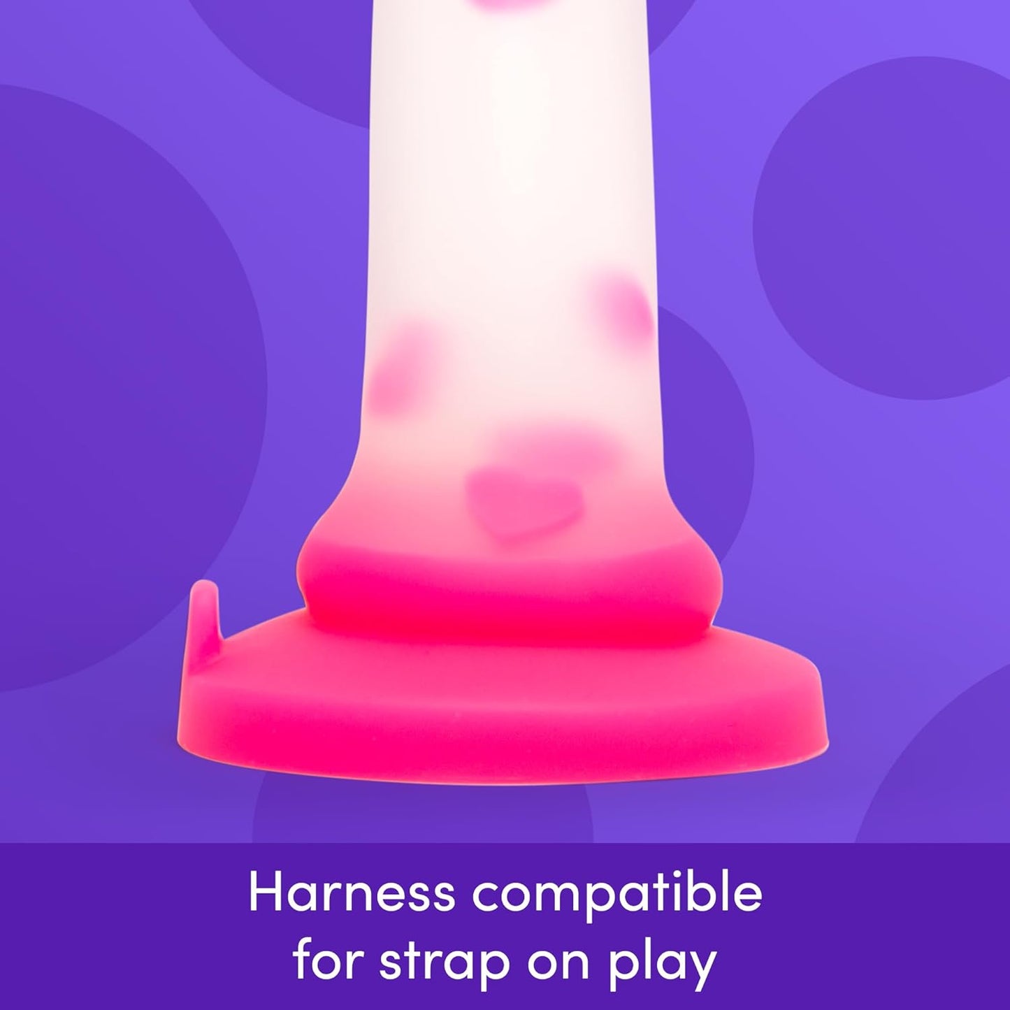 LoveHoney - 7 Inch Love Heart Dildo