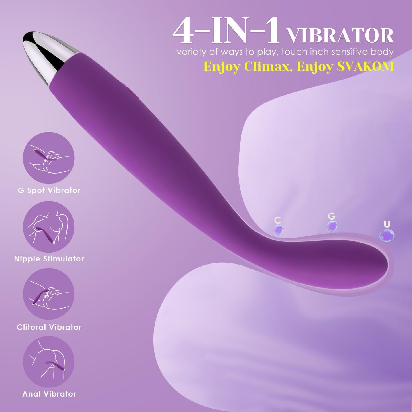 SVAKOM - COCO Flexible Head Vibrator