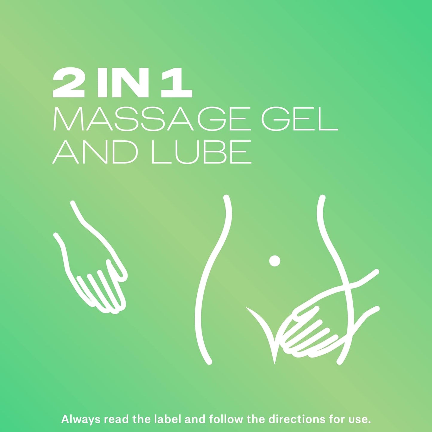 Durex - 2 in 1 Massage Lube (200ml)