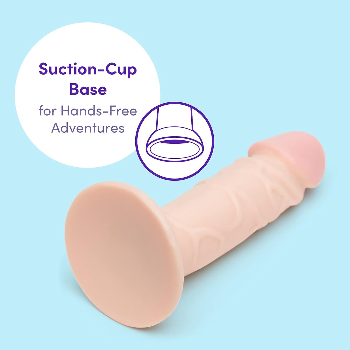 LoveHoney - 6 Inch Lifelike Lover Realistic Dildo
