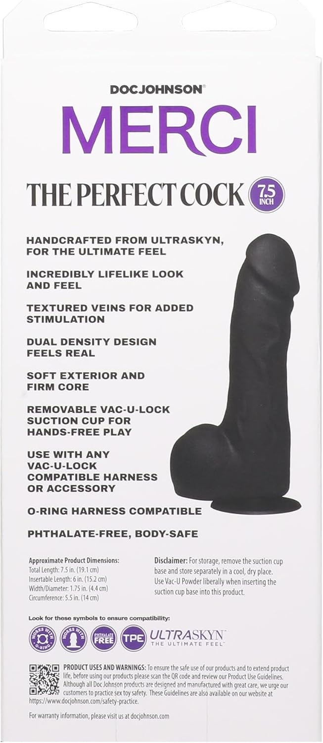 Doc Johnson - Merci The Perfect Dildo 7.5 inch