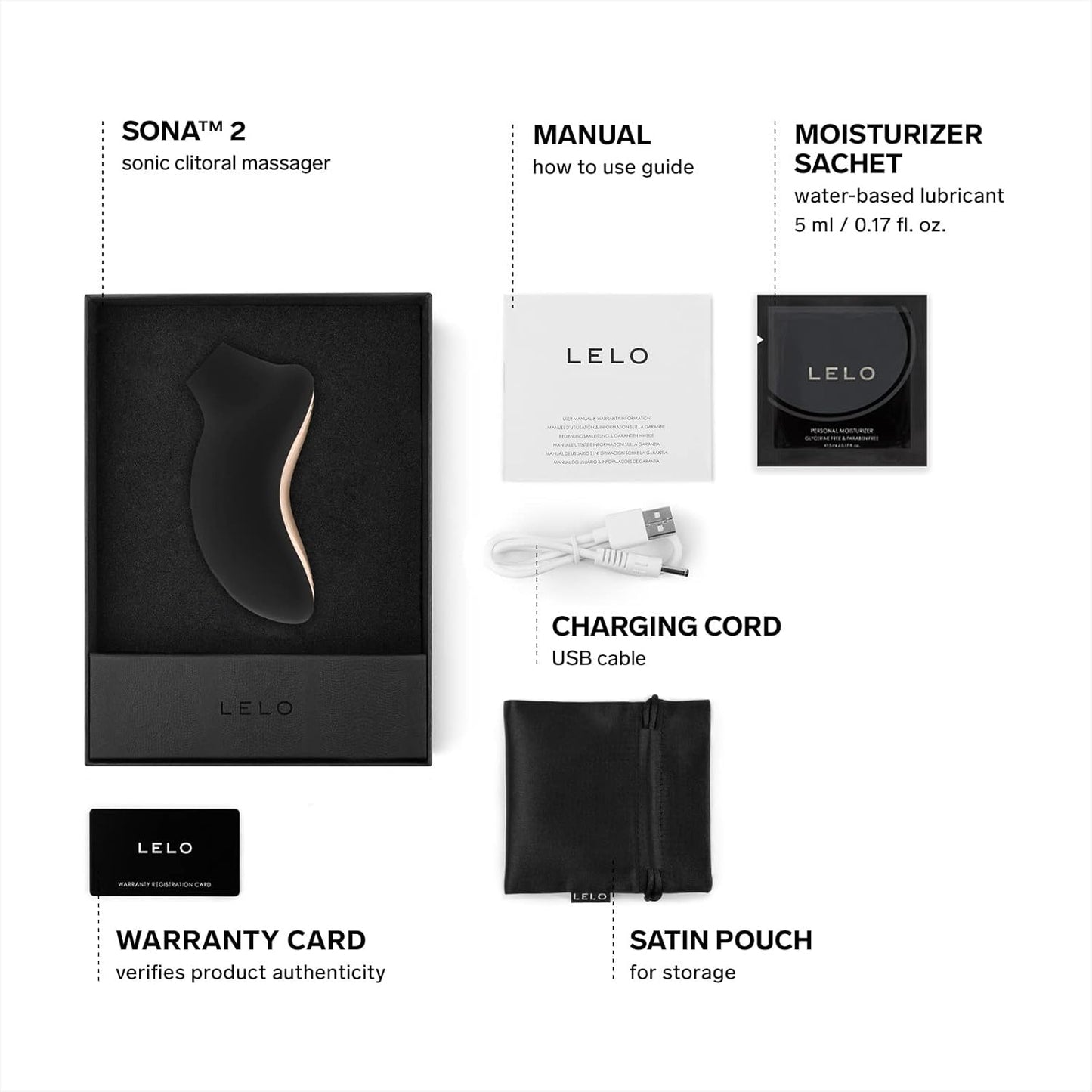 LELO - SONA 2 Sonic Massager