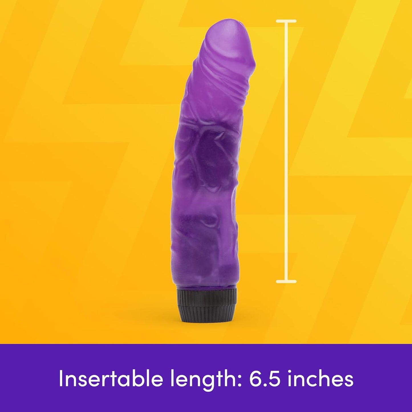 LoveHoney - Lifelike Curved Vibrating Dildo