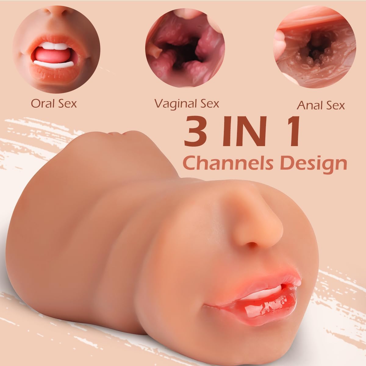 ENVONI - 3 in 1 Pocket Pussy
