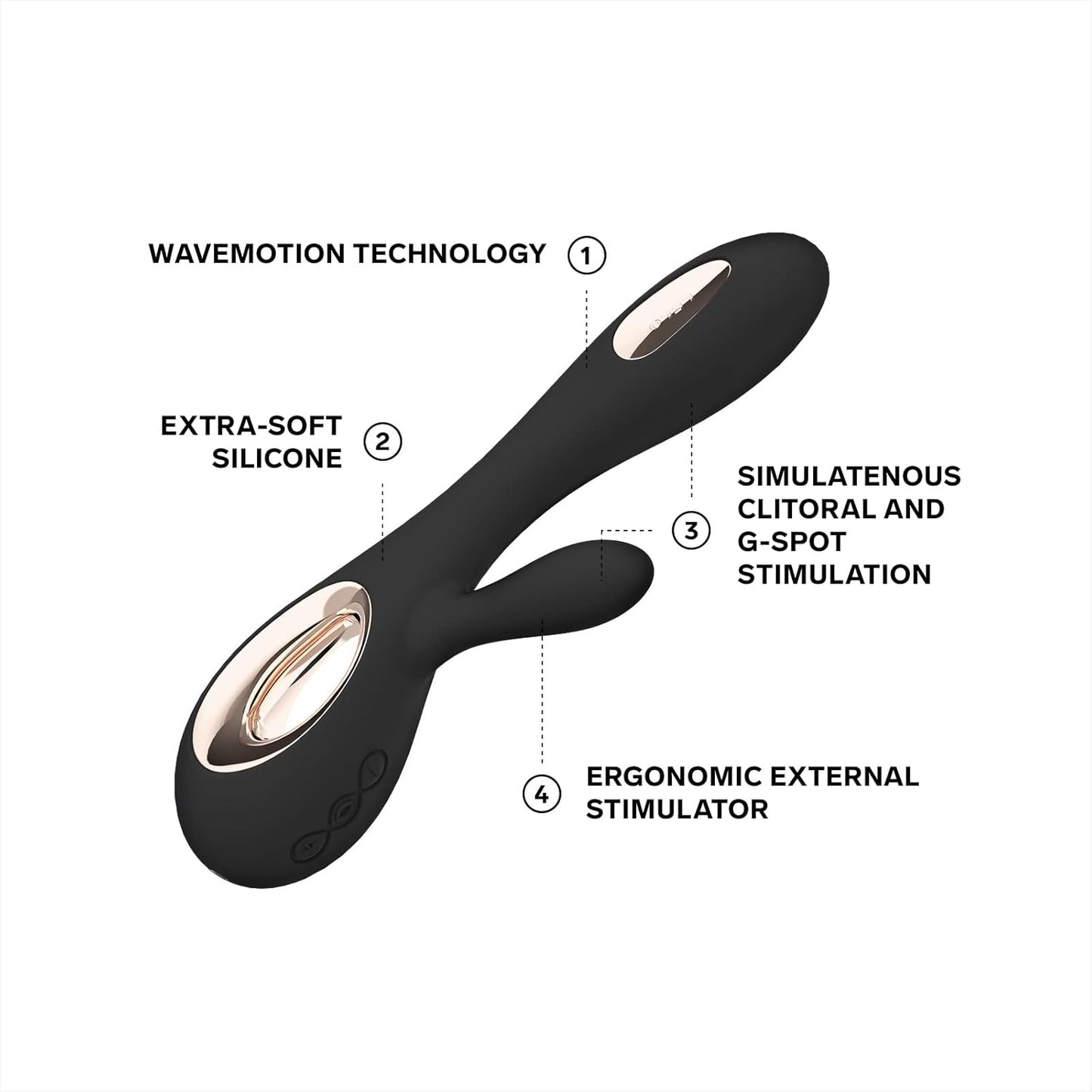 LELO - SORAYA Wave Luxurious Rabbit Vibrator