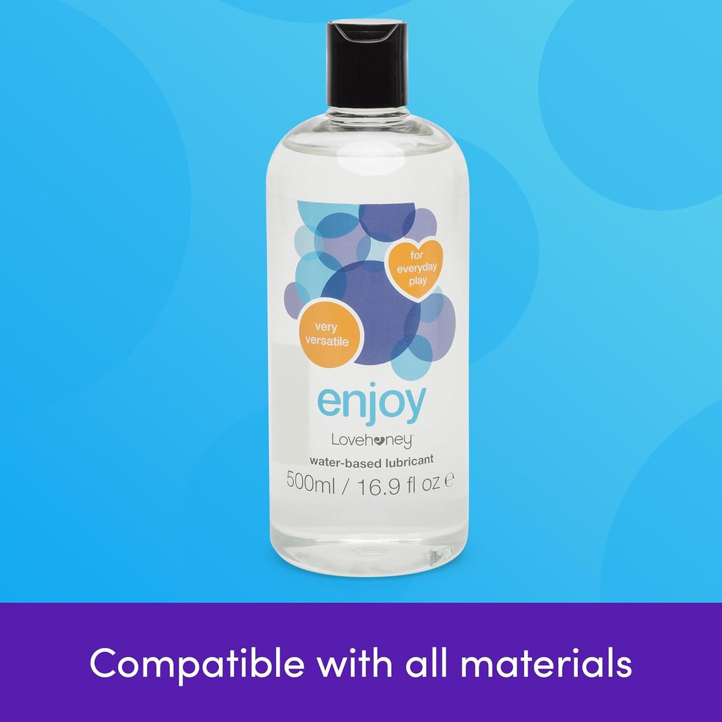 LoveHoney - Enjoy Gentle Water Based Lube Gel (500ml)