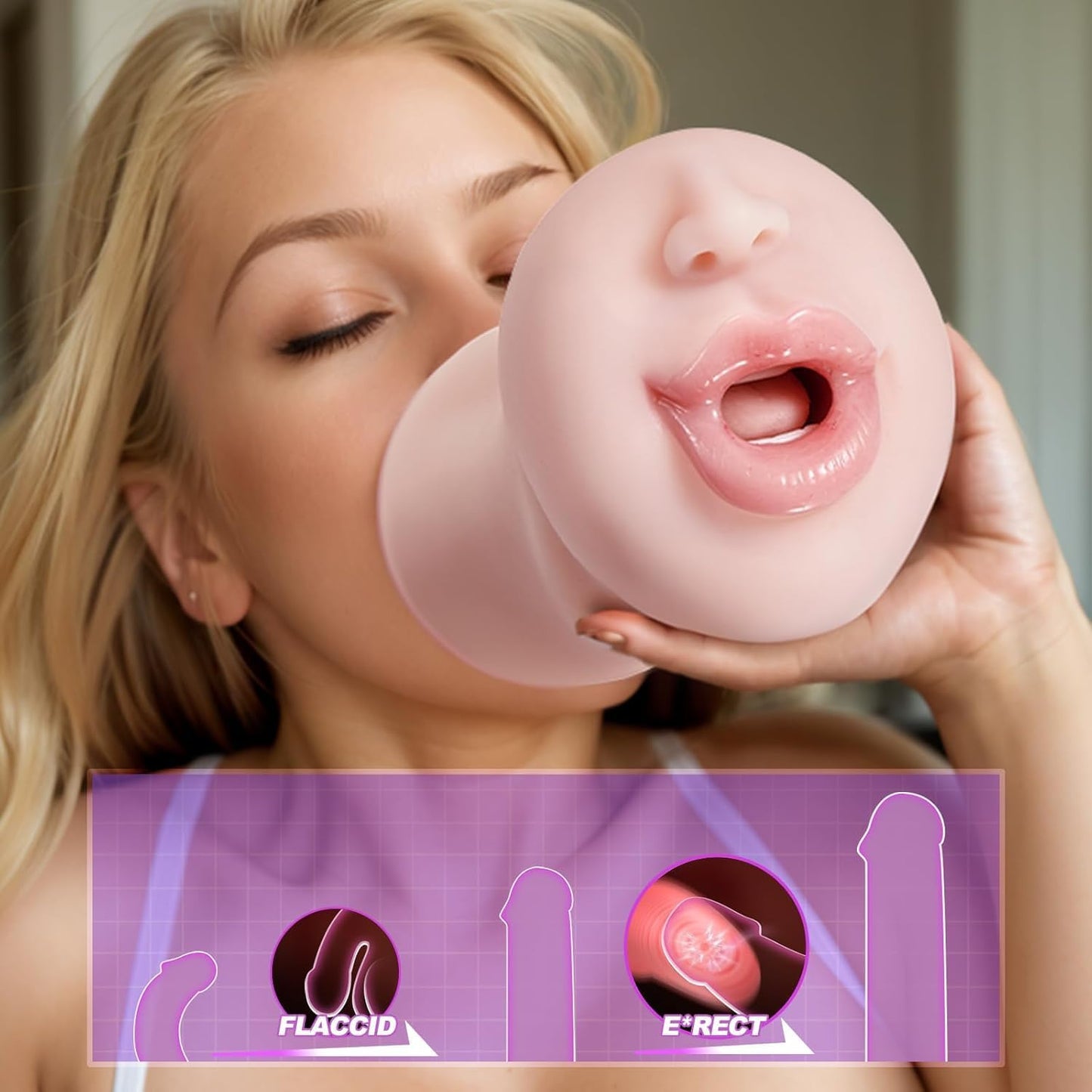 Yukaione - Vibrating Blowjob Stroker