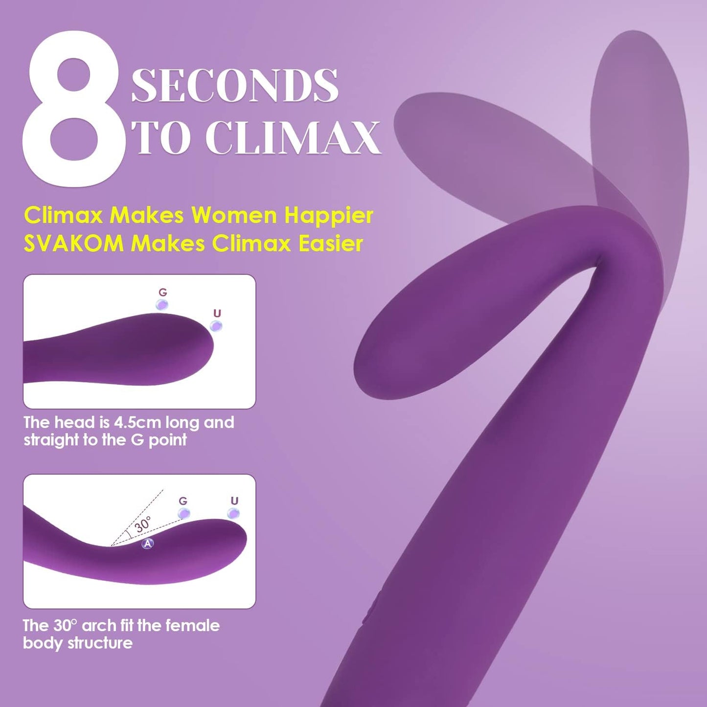 SVAKOM - COCO Flexible Head Vibrator