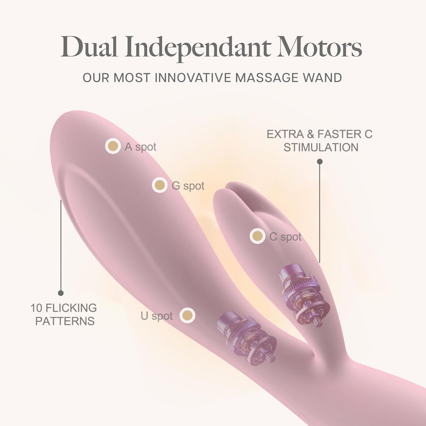 IndoPace - Dual Head Rabbit Vibrator