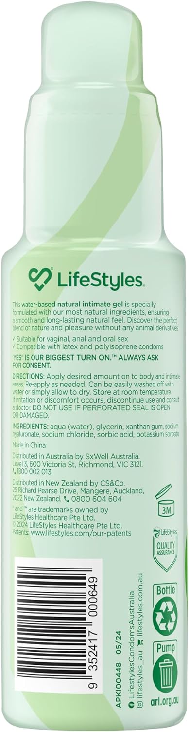 LifeStyles® - Ultra Natural Lubricant 100ml