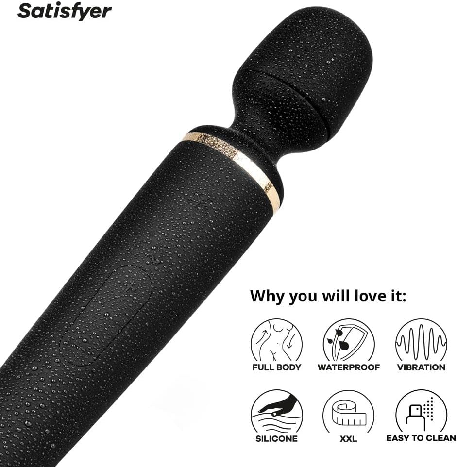 Satisfyer - Wand-er Woman (Black)