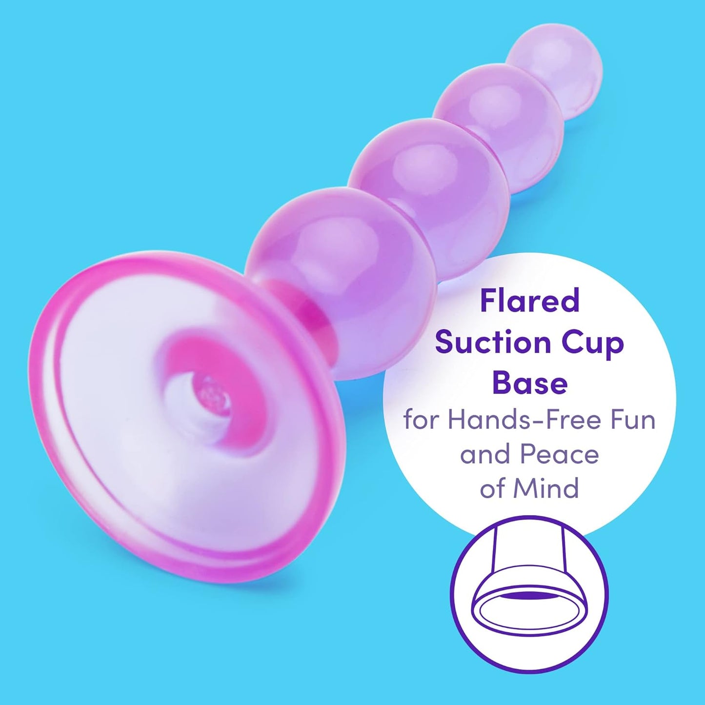 LoveHoney - Beaded Butt Plug
