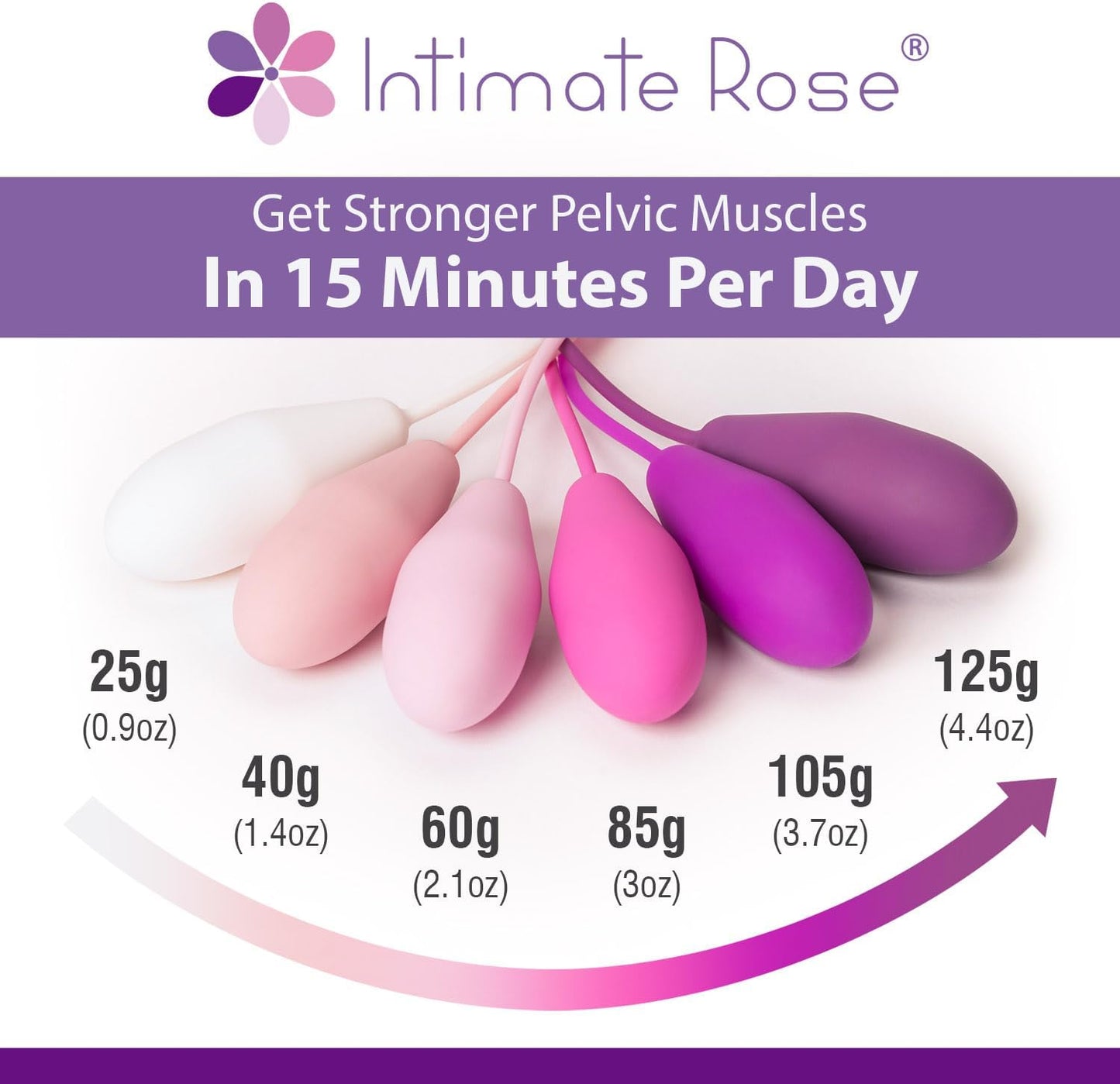 Intimate Rose - Kegel Exercise Weights