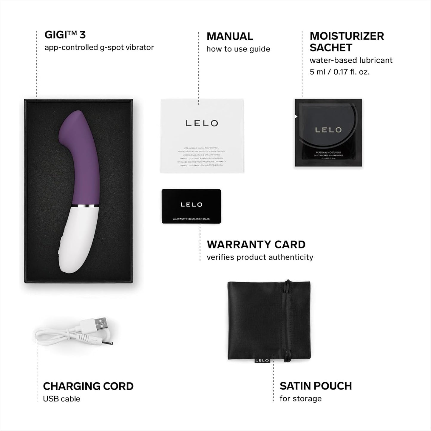 LELO - GIGI 3 App Controlled G Spot Vibrator