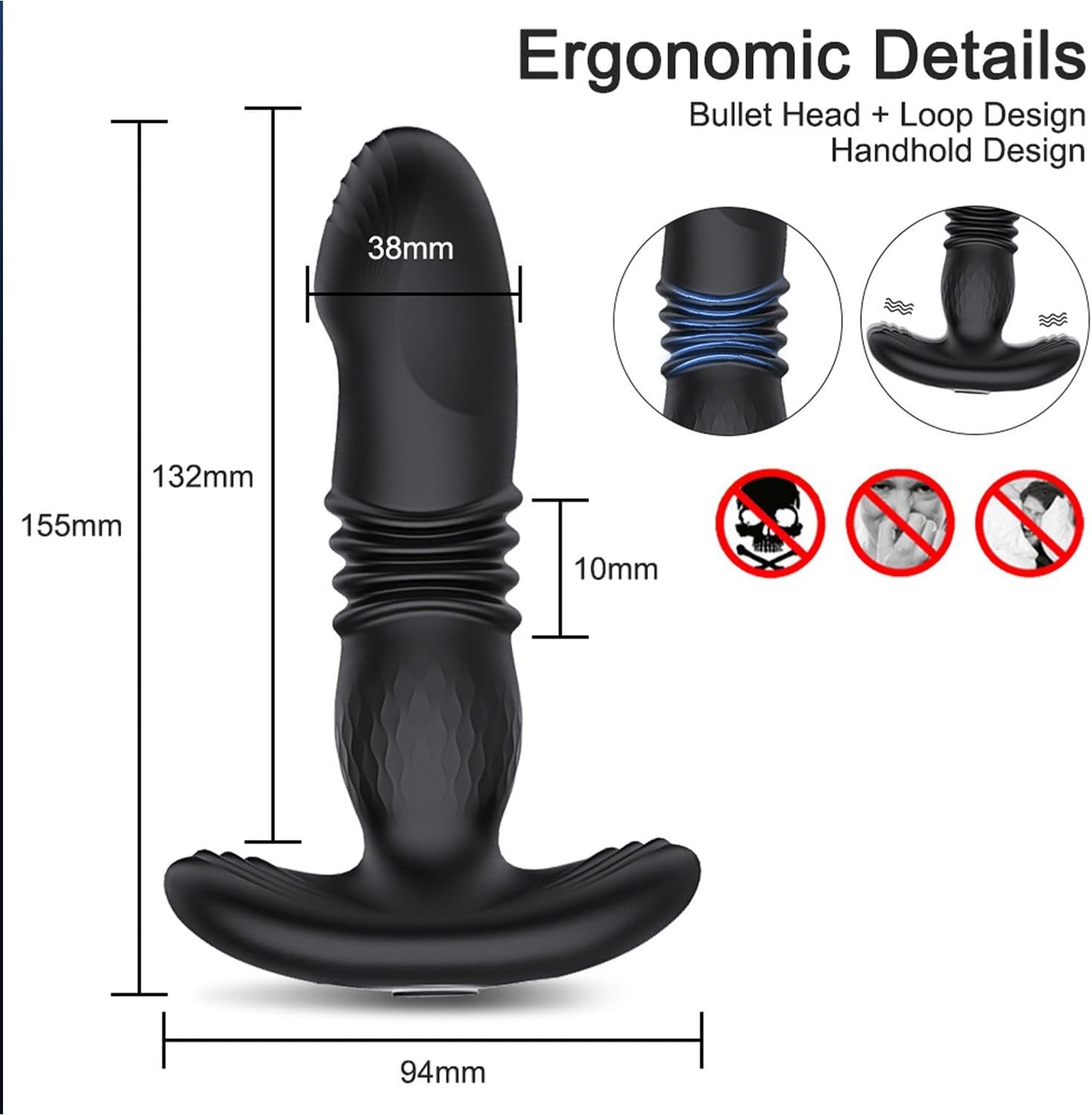 Riotor - Thrusting Butt Plug
