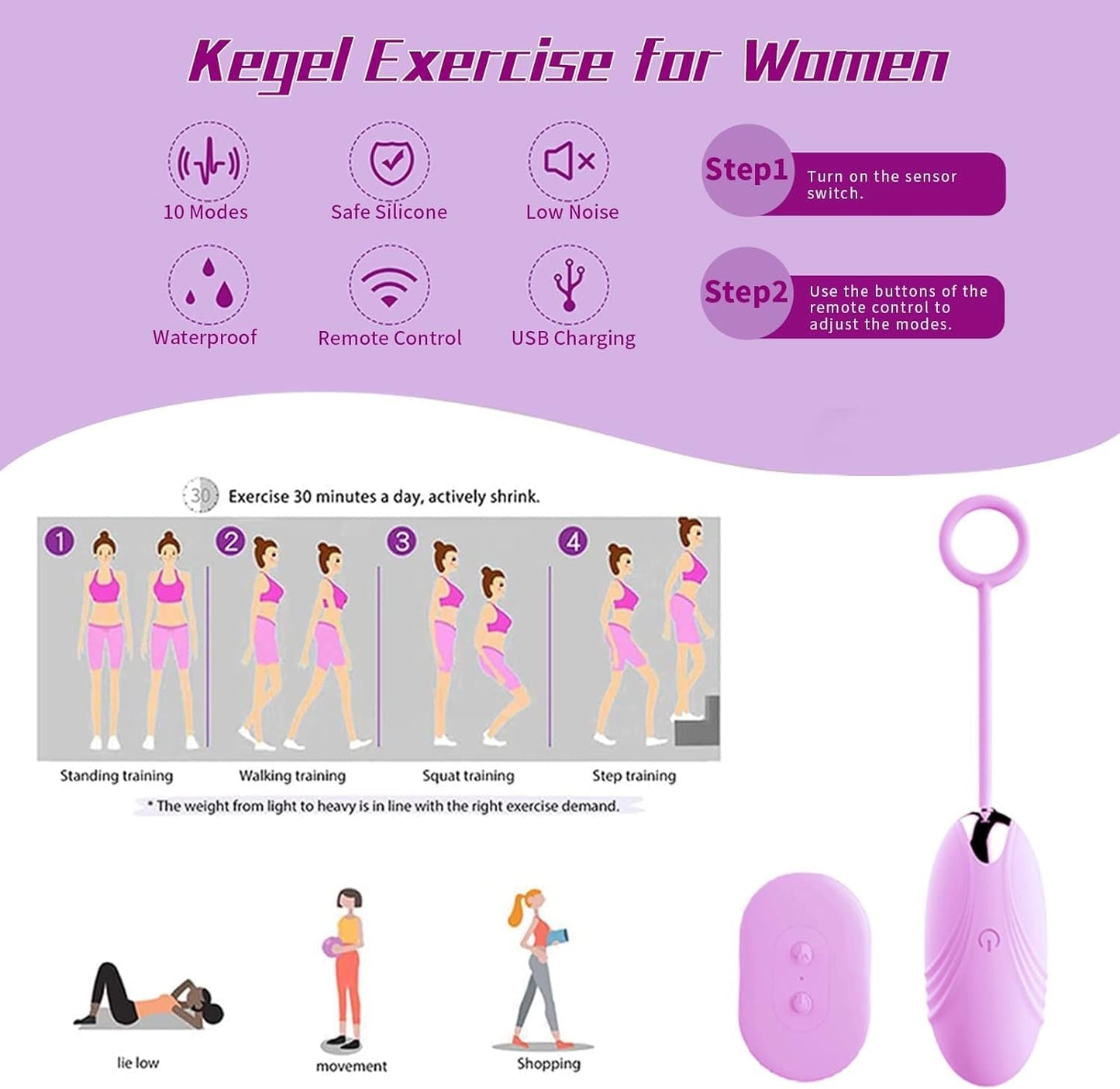 Generic - Bullet Vibrator with Remote Control