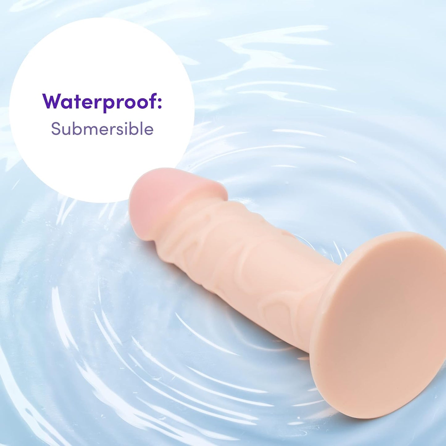 LoveHoney - 6 Inch Lifelike Lover Realistic Dildo