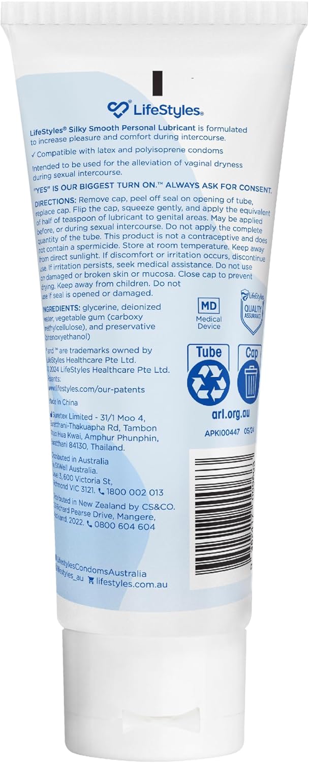 Lifestyles® - Silky Smooth Lubricant (200ml)