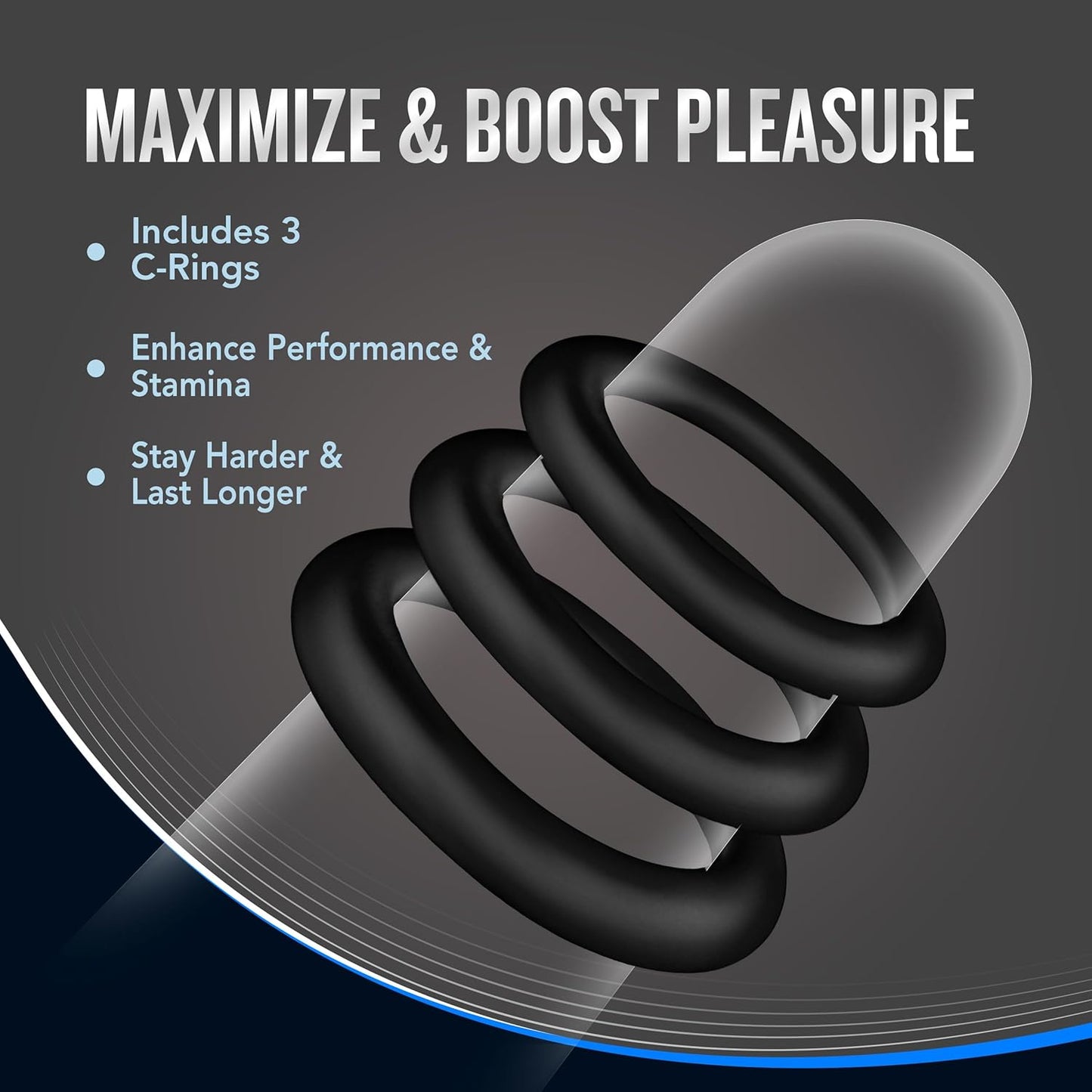 Performance - VS2 Pure Premium Silicone Cock Rings