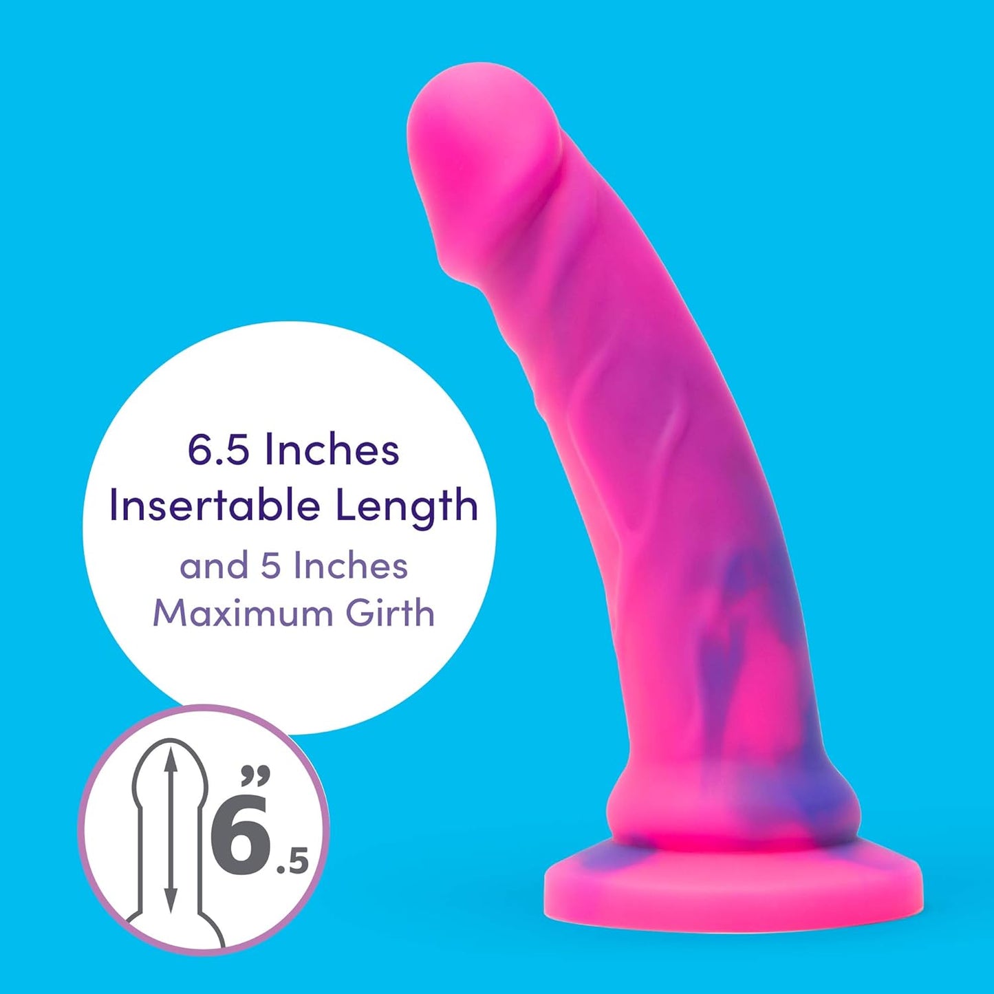 LoveHoney - 6 Inch Lifelike Lover Luxe