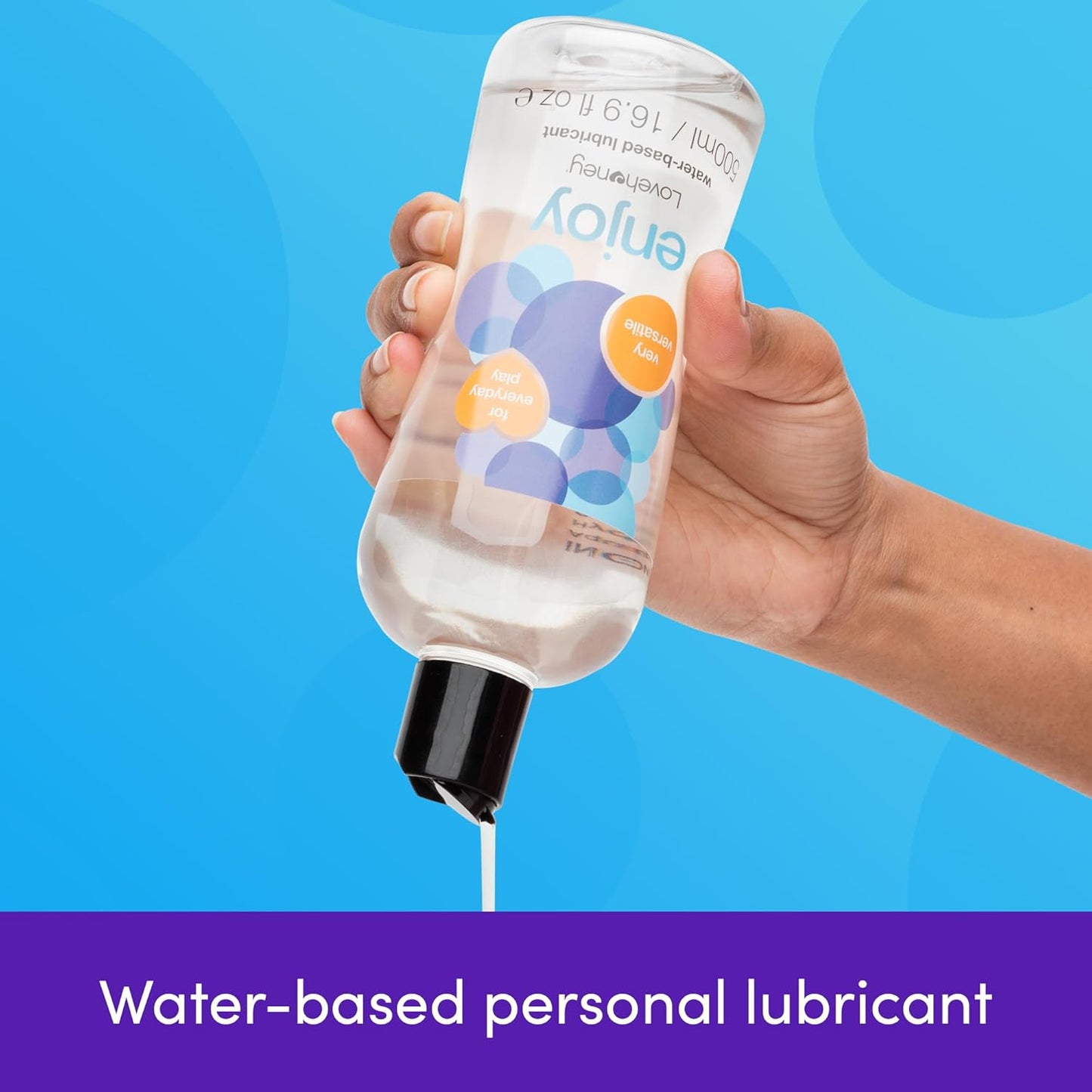 LoveHoney - Enjoy Gentle Water Based Lube Gel (500ml)