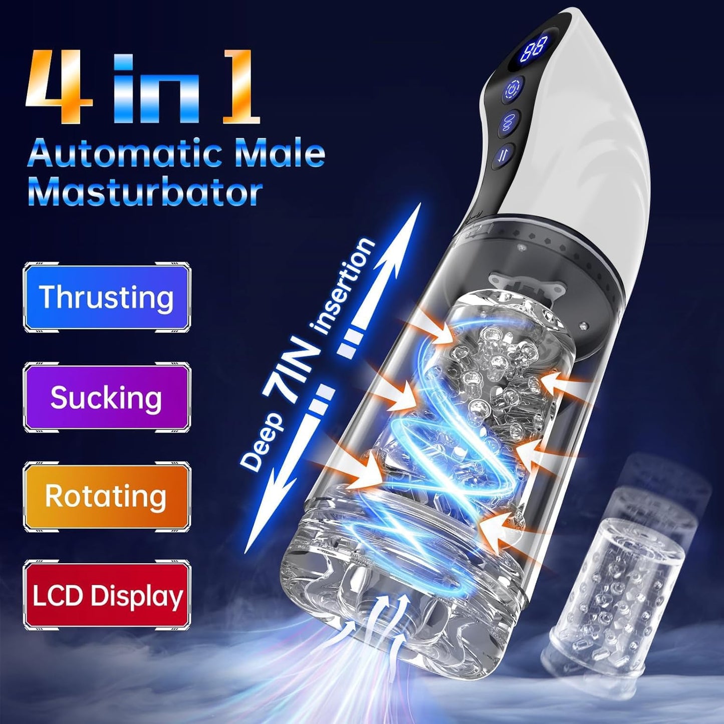 LONZYON - Automatic Sucking Male Masturbator