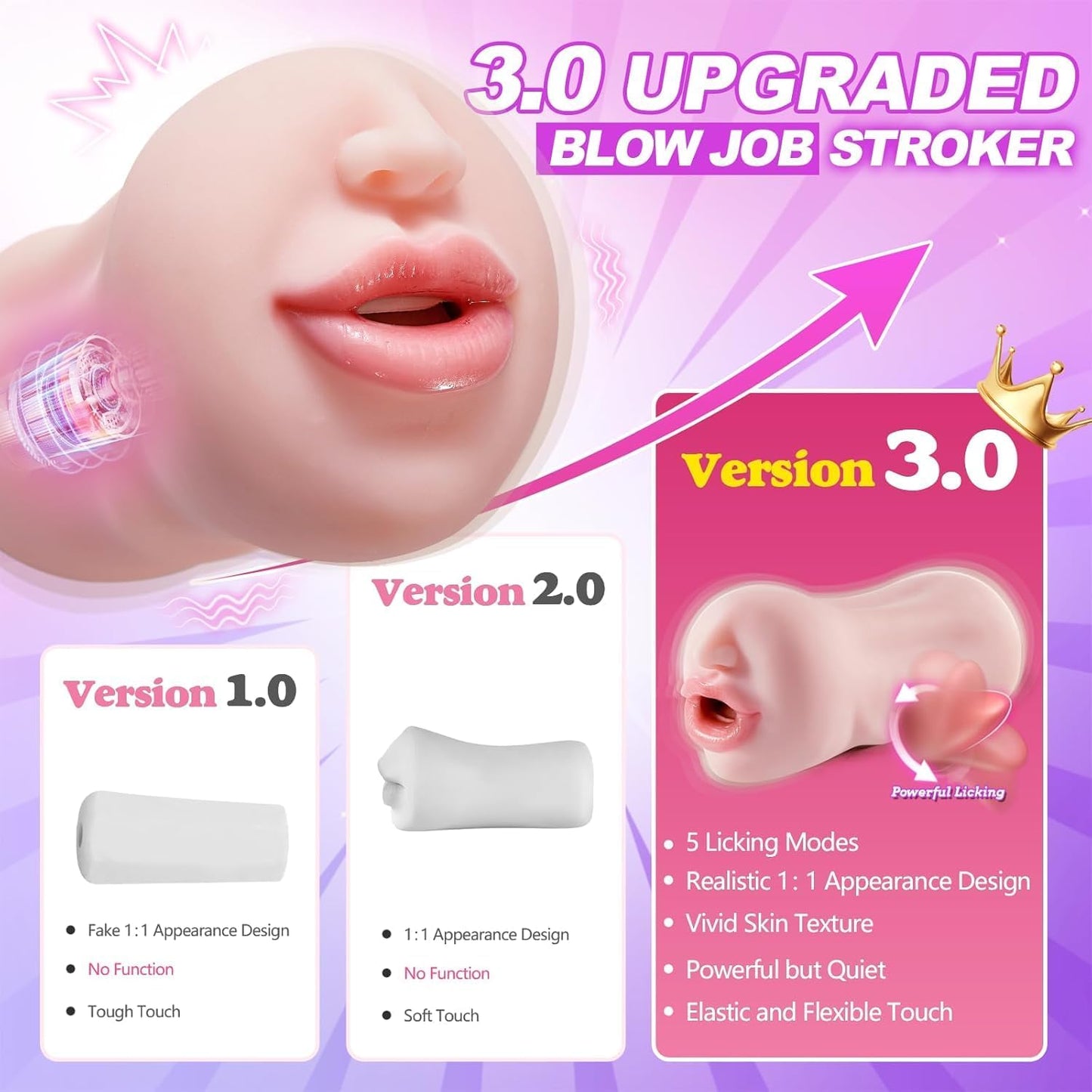 Yukaione - Vibrating Blowjob Stroker