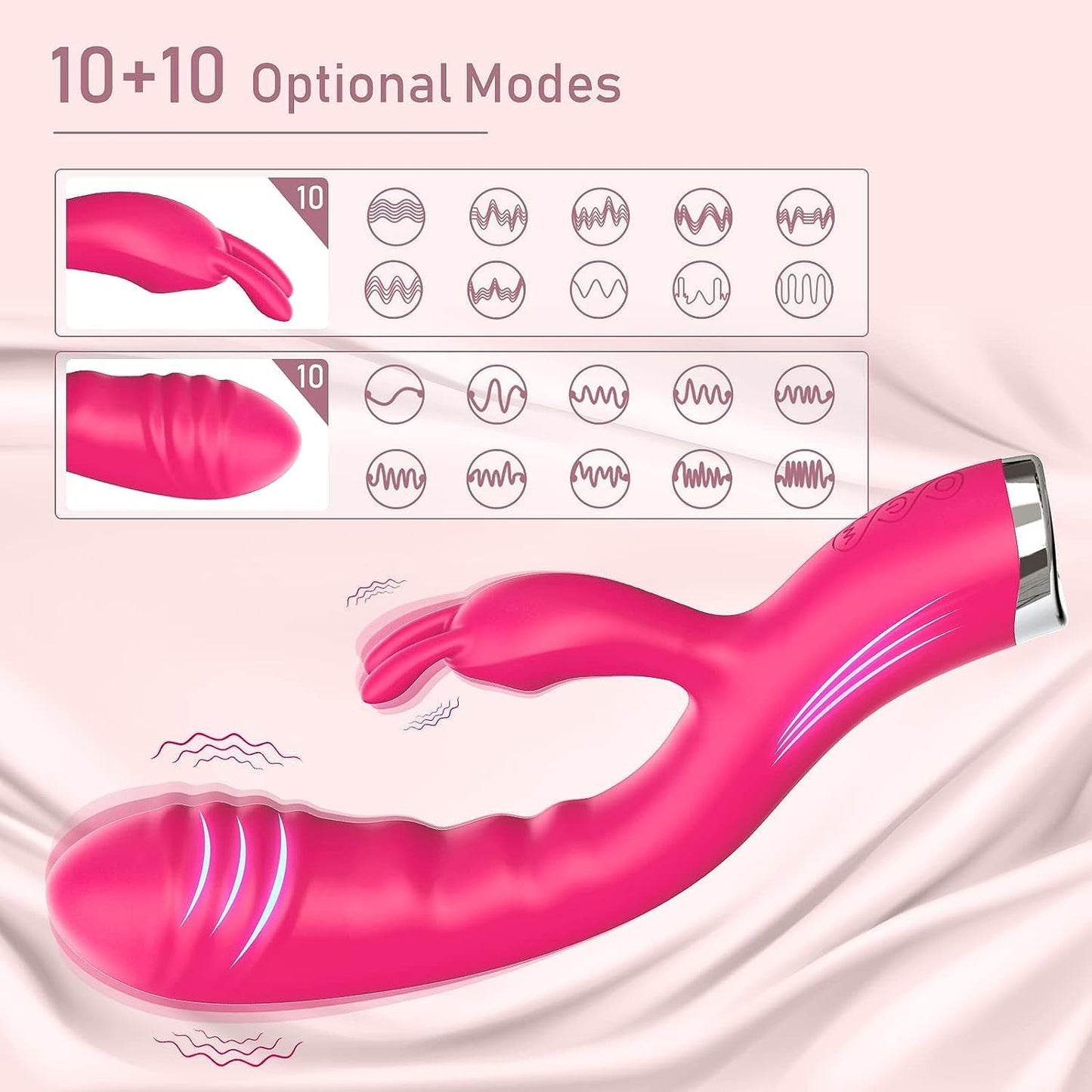 HAIMETEC - Dildo Rabbit Vibrator