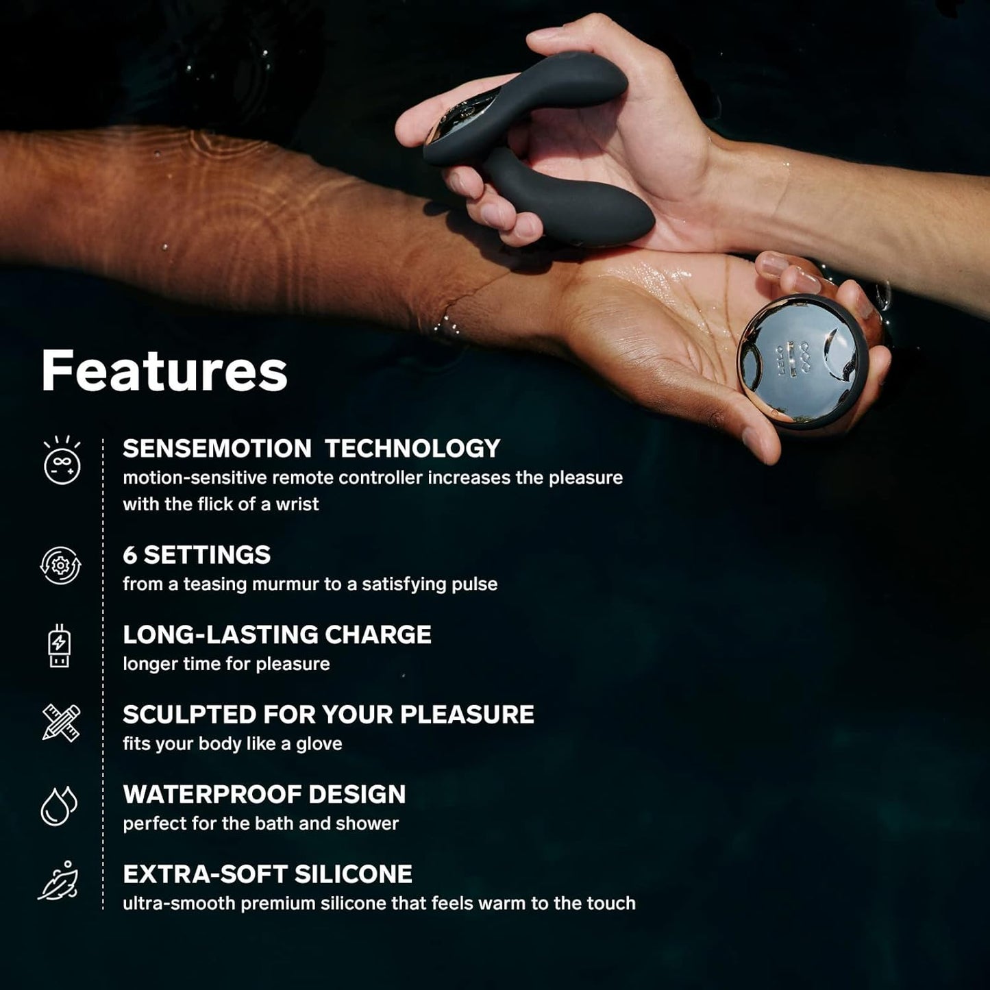 LELO - HUGO Prostate Massaging Butt Plug