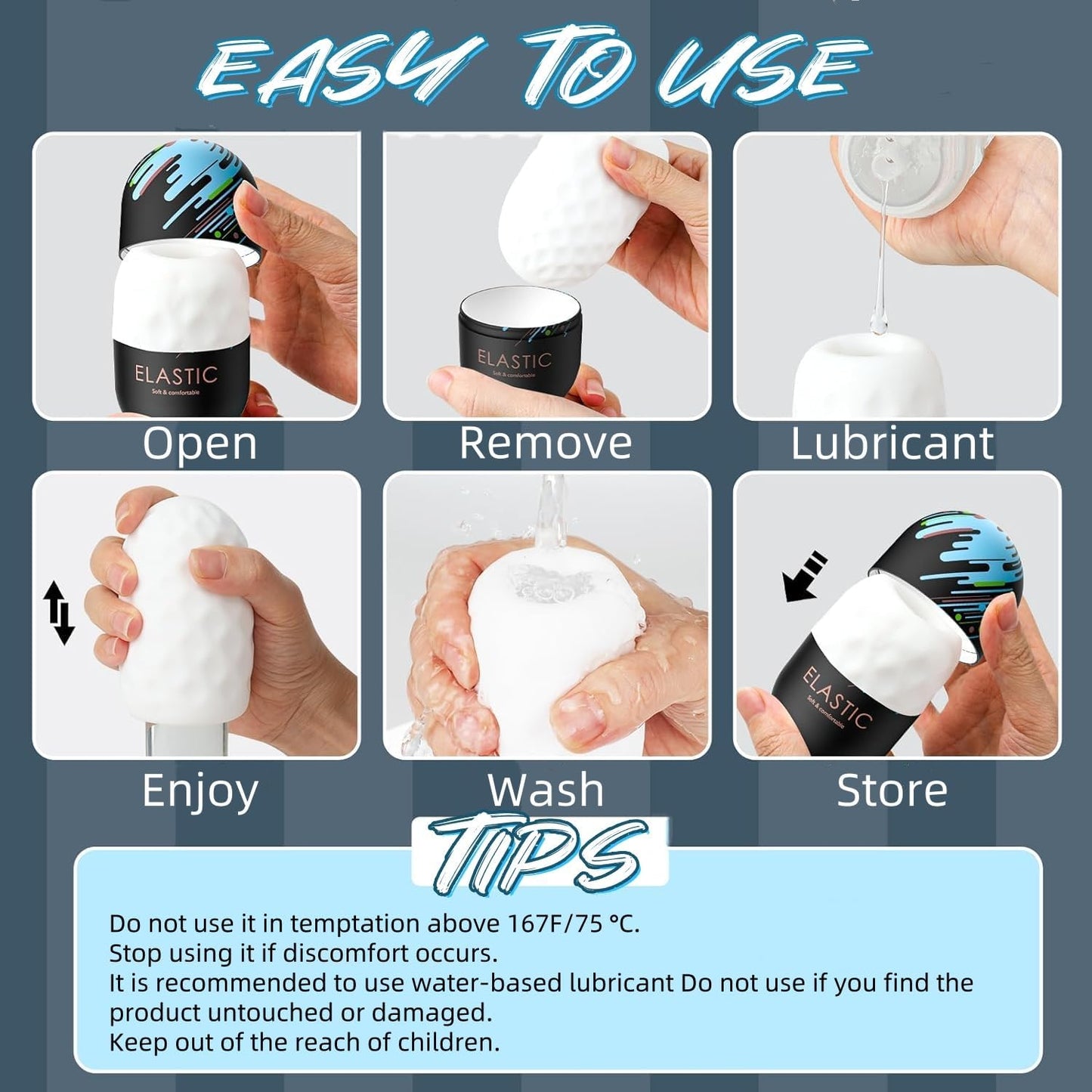 ELASTIC - Soft & Comfortable Pocket Pussy