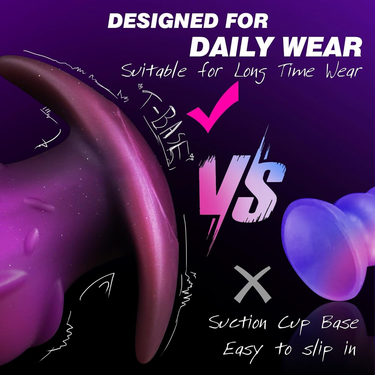 Catkoco - 6.5 Inch Fantasy Butt Plug