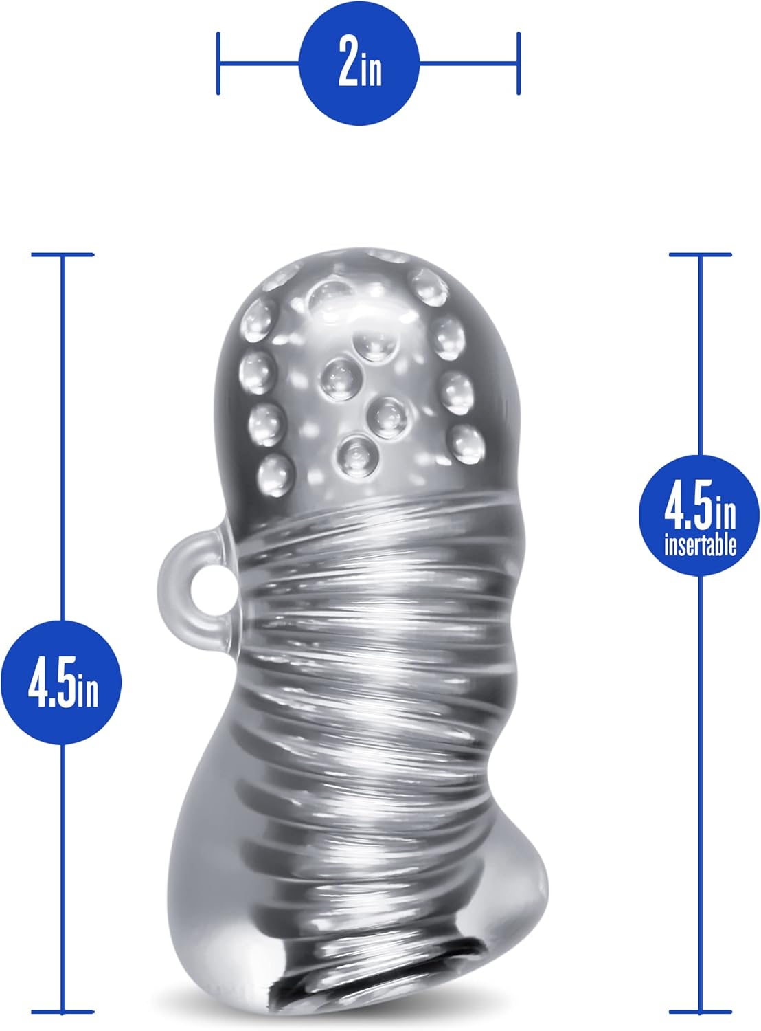 Blush - Rize! Squeezy Ergonomic Masturbator