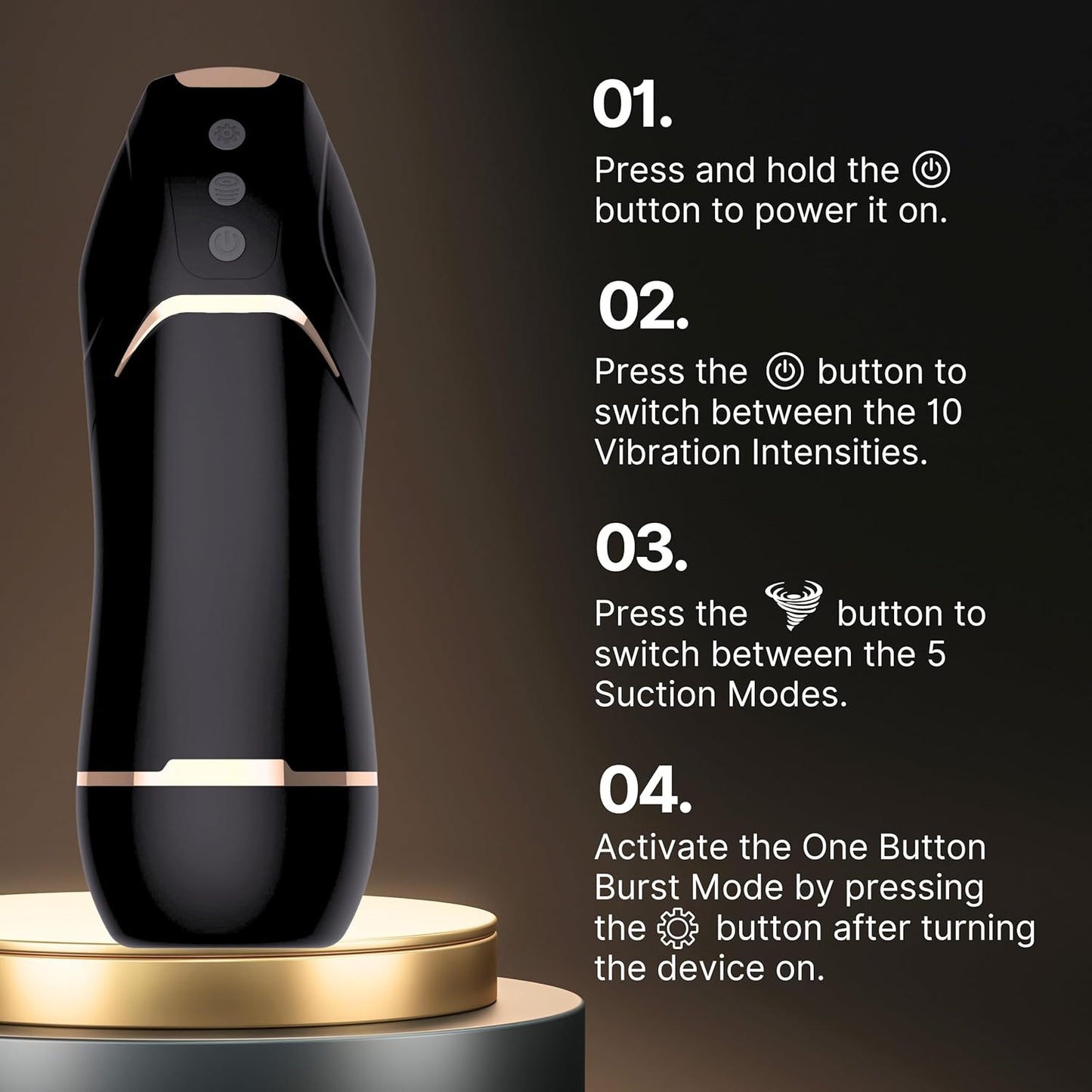 Pleasure Pulse - Elite Stroker