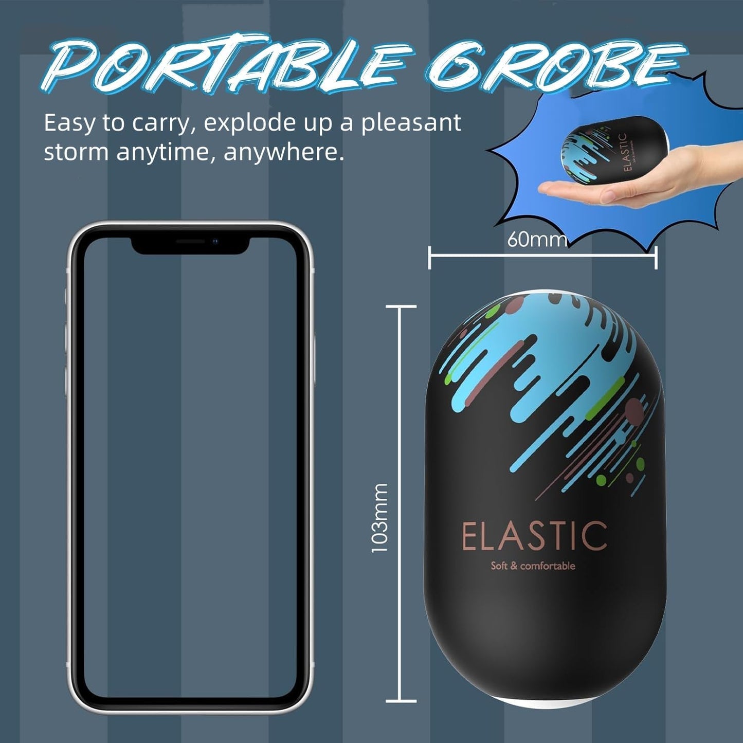 ELASTIC - Soft & Comfortable Pocket Pussy