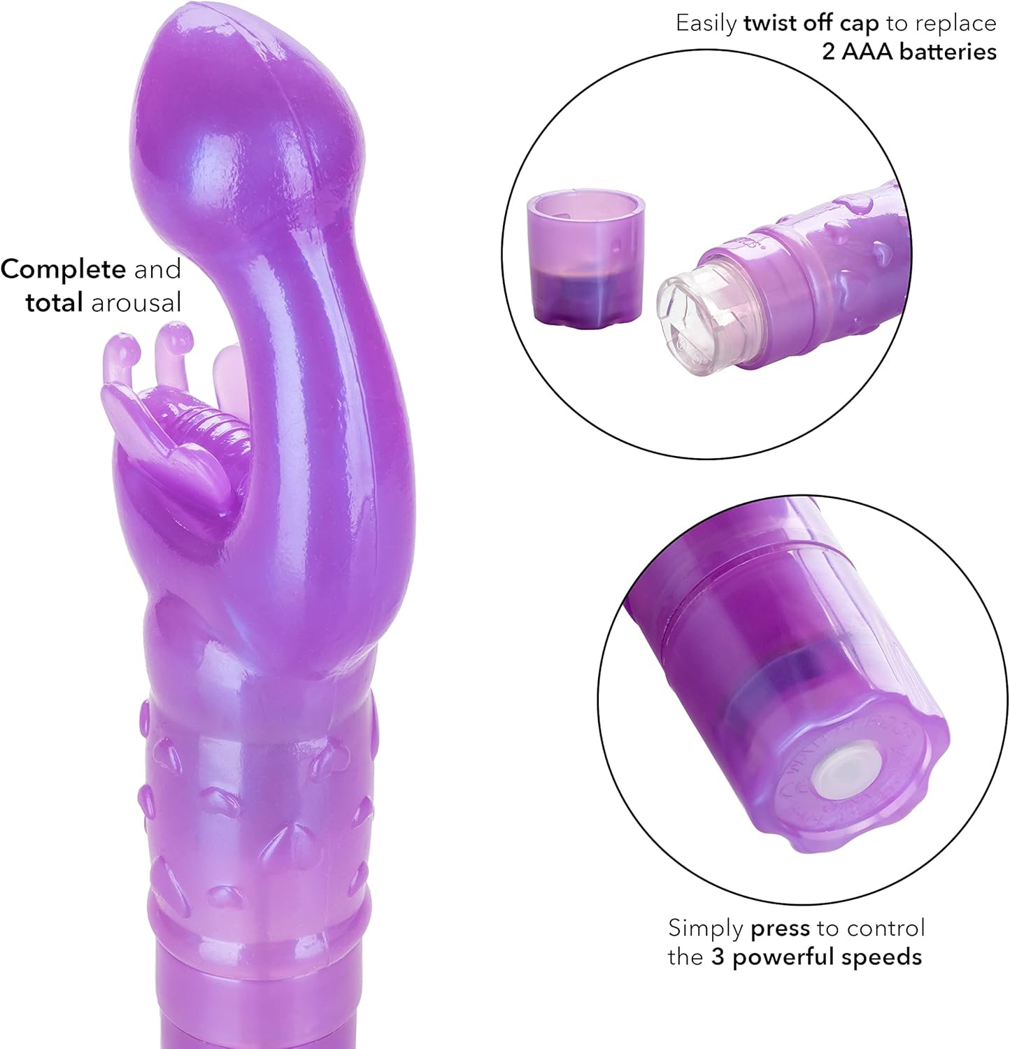 CalExotics - The Original Butterfly Kiss Vibrator
