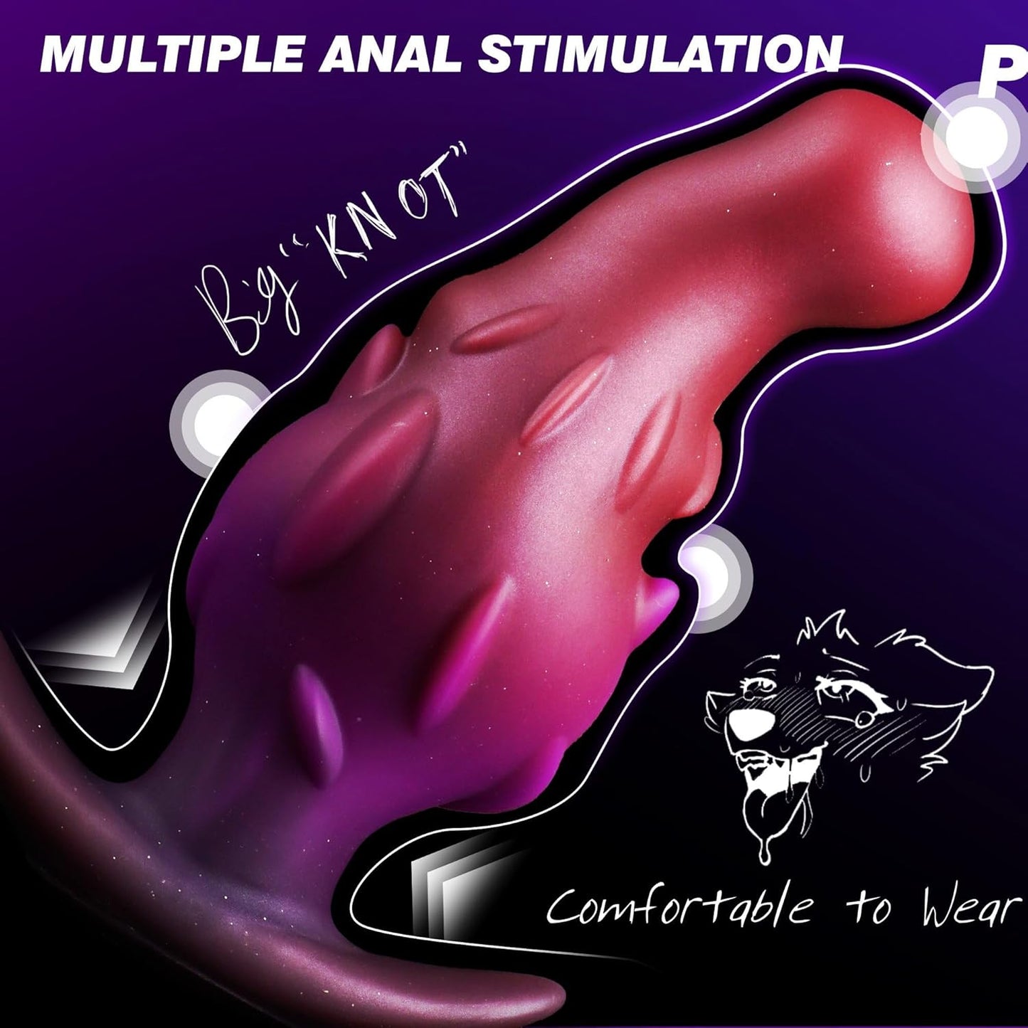 Catkoco - 6.5 Inch Fantasy Butt Plug