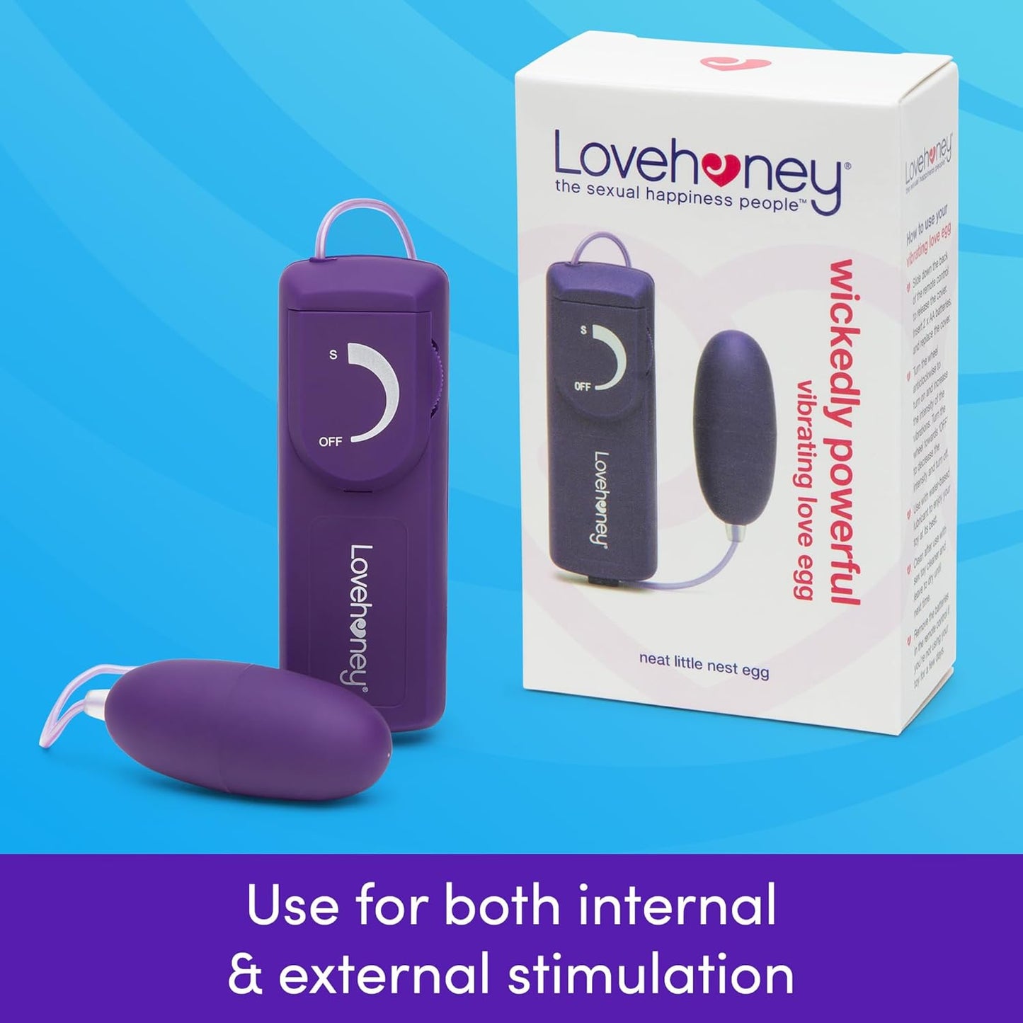 LoveHoney - Wickedly Powerful Vibrating Egg