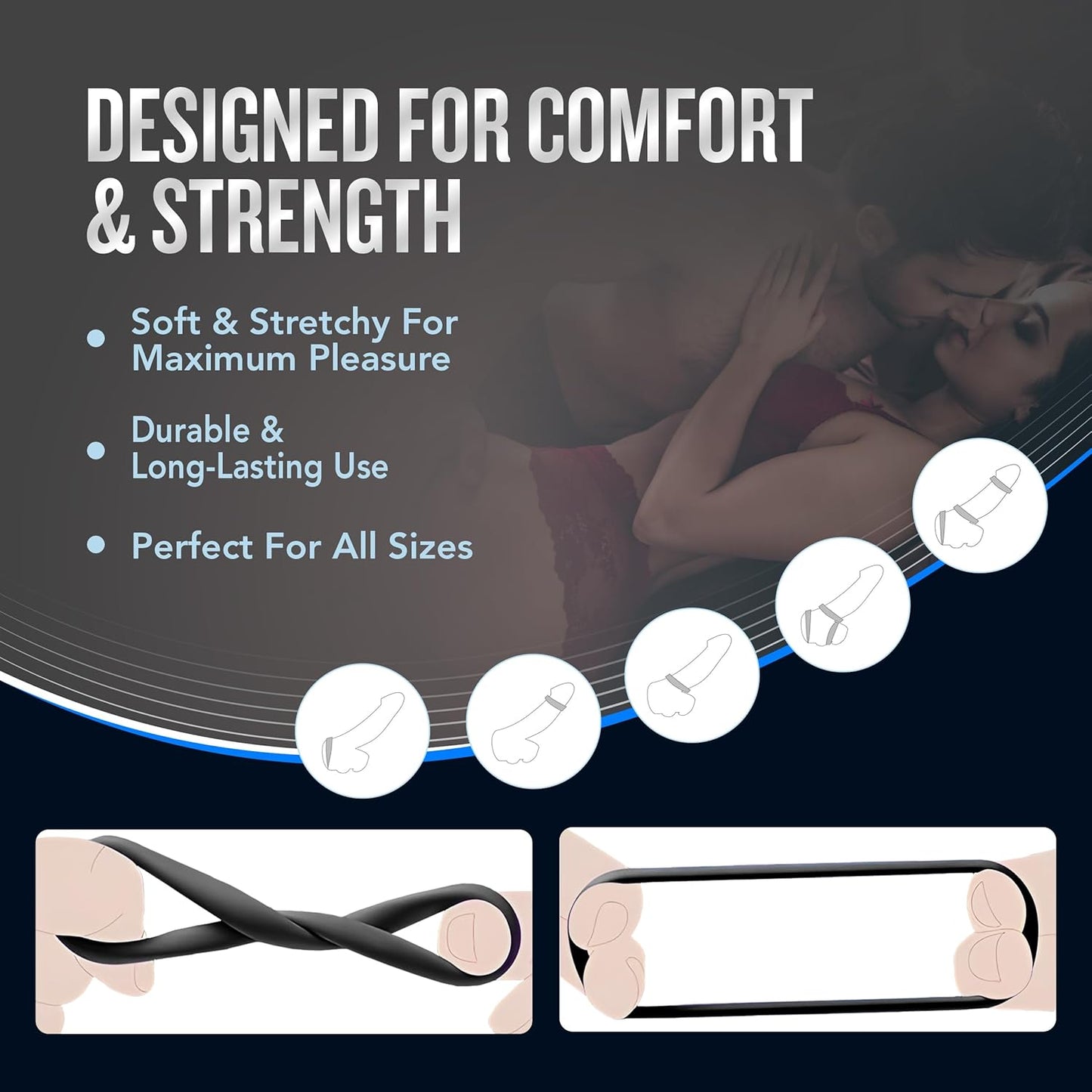 Performance - VS2 Pure Premium Silicone Cock Rings