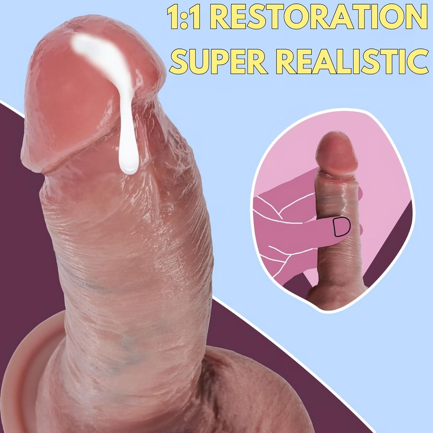 SAKASIYA - Realistic 7 Inch Dildo