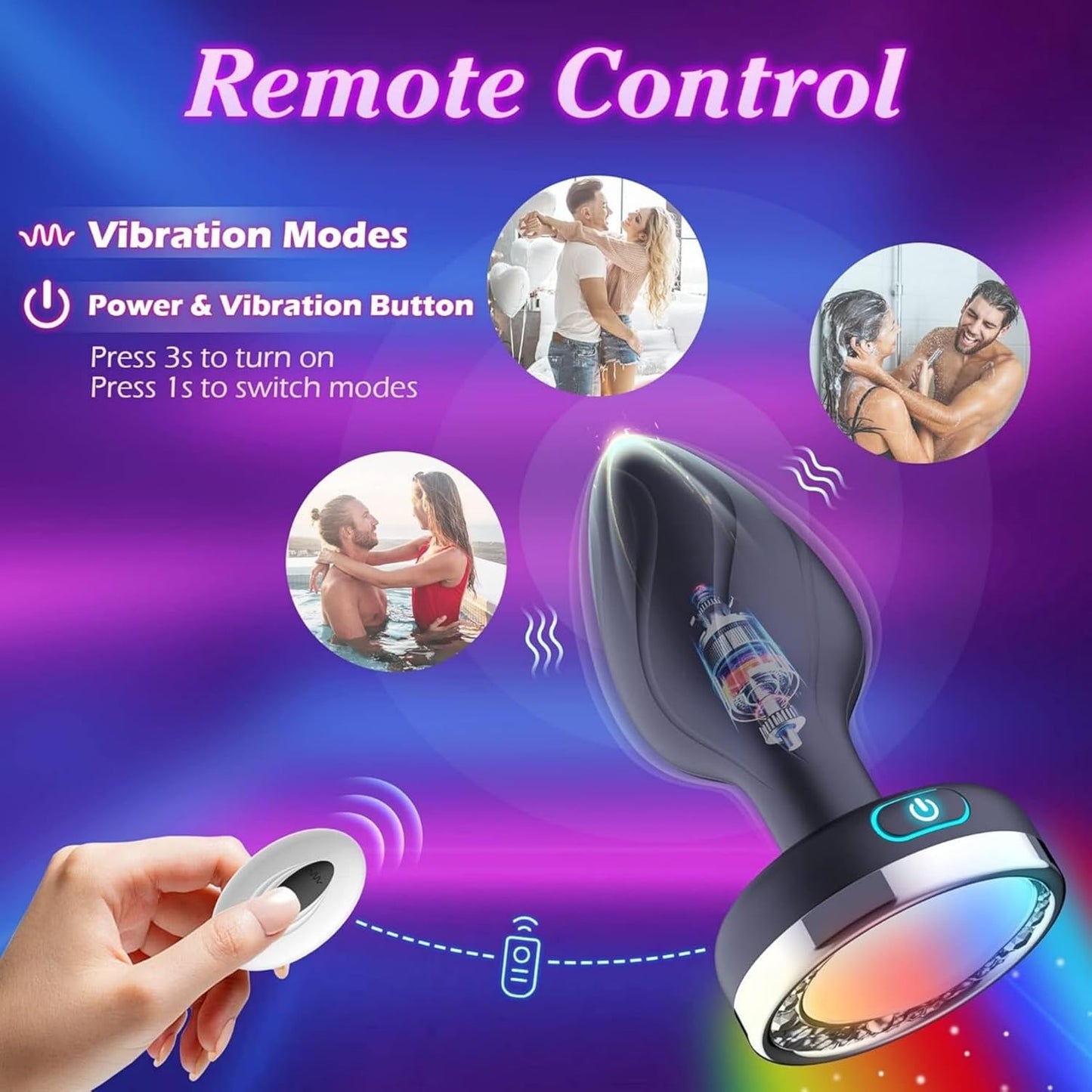 DANKIS - Vibrating Butt Plug