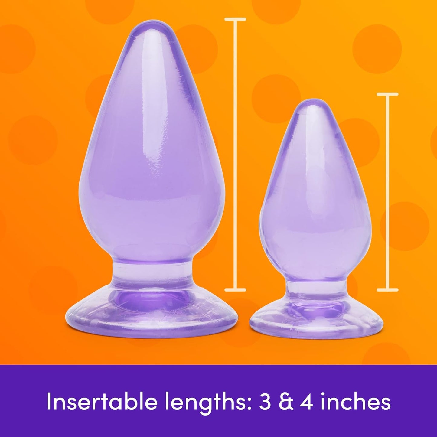 LoveHoney - Bulbous Butt Plug Set